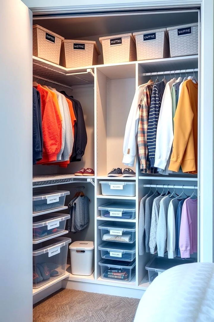 Organized Closet Solutions - 22 Tween Bedroom Ideas