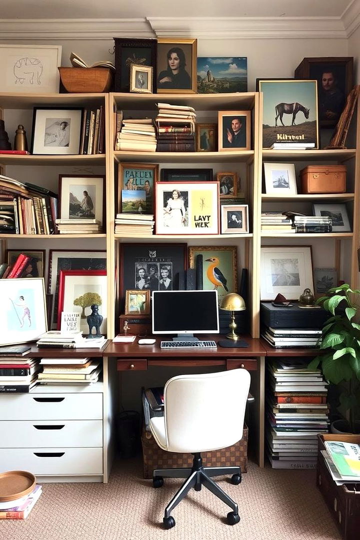 Organized Creative Chaos - 22 Bohemian Home Office Ideas