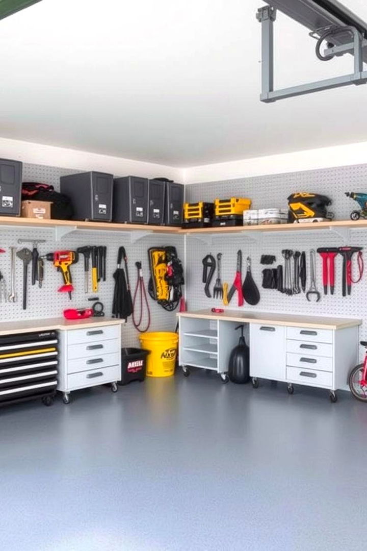 Organized Garage Space - 22 Types of Rooms in a House
