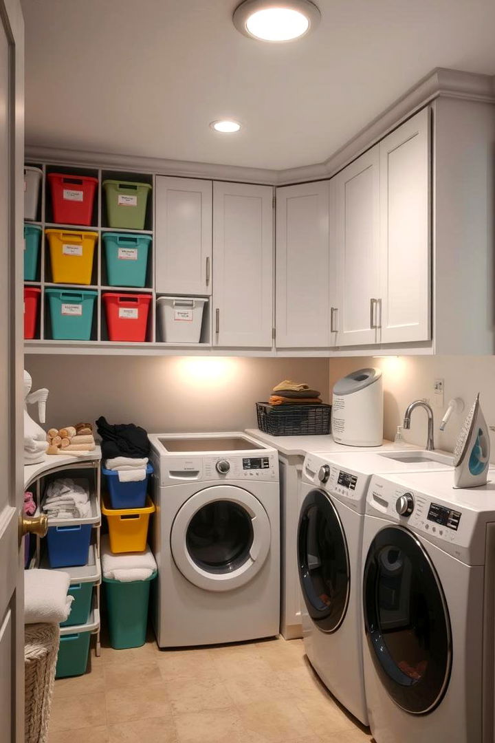 Organized Laundry Systems - 22 Utility Room Ideas