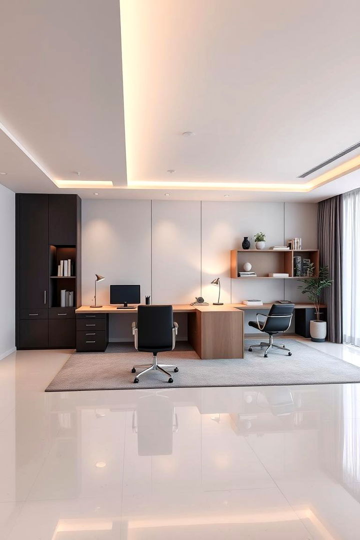 Organized Living with Style - 22 Half Wall Ideas