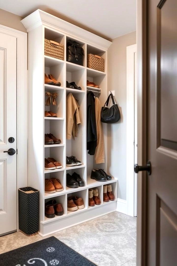 Organized Shoe Storage - 22 Mud Room Ideas