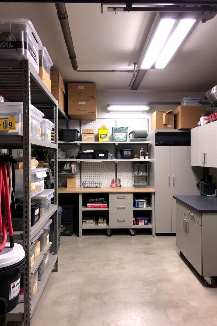 Organized Storage and Utility Hub - 22 Garage Conversion Ideas