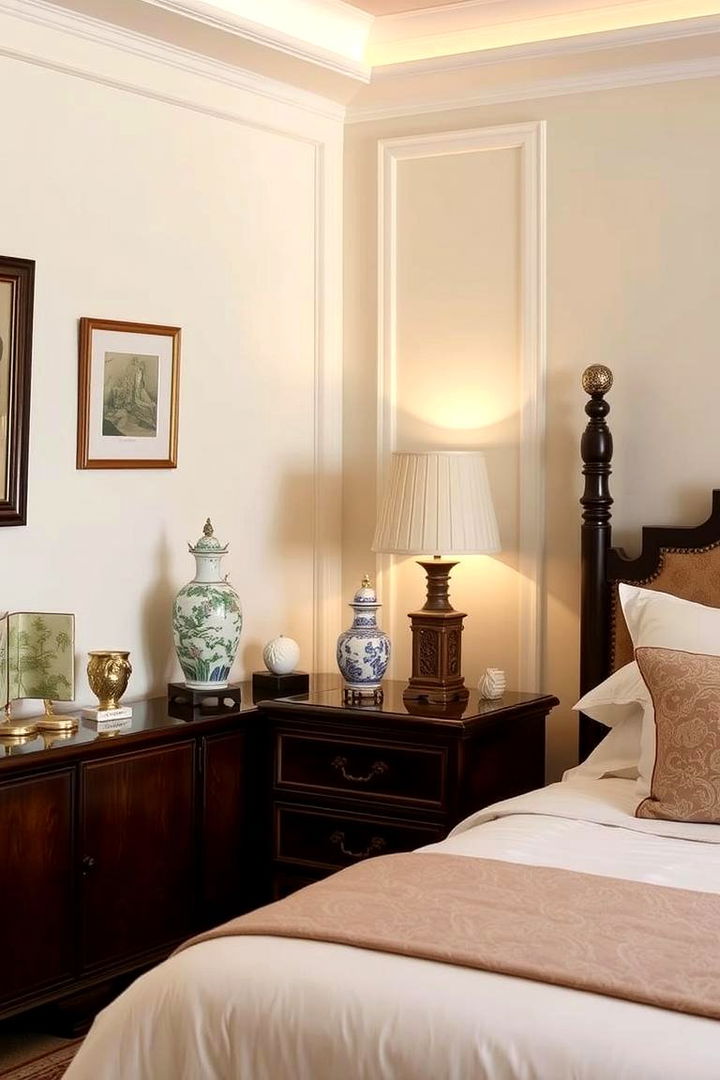 Oriental Decor Accessories - 22 Chinoiserie Bedroom Ideas