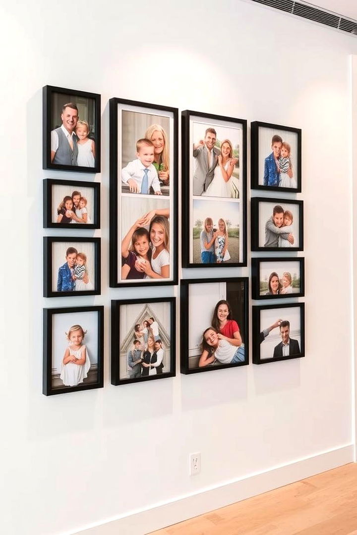Orientation Blend Display - 22 Family Picture Wall Ideas