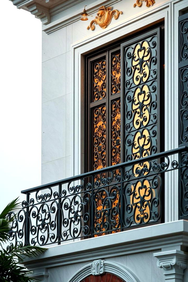 Ornamental Screens for Artistic Privacy - 22 Balcony Shade Ideas