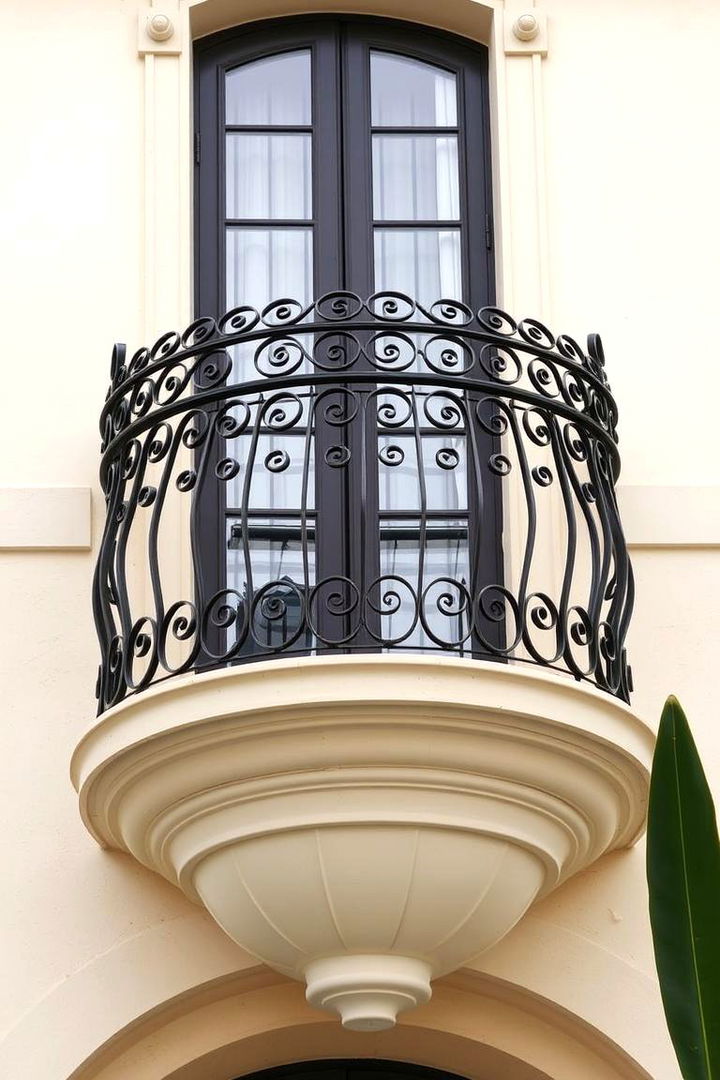 Ornate Balconies - 22 Mediterranean House Exterior Ideas