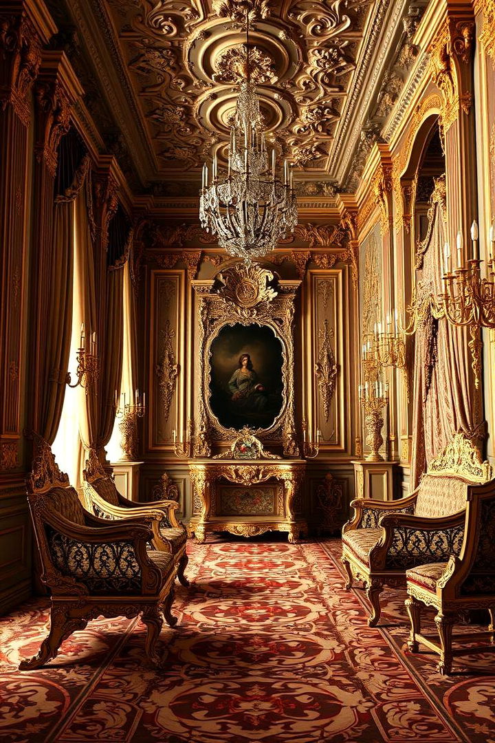 Ornate Baroque Opulence - 22 French Interior Design Ideas
