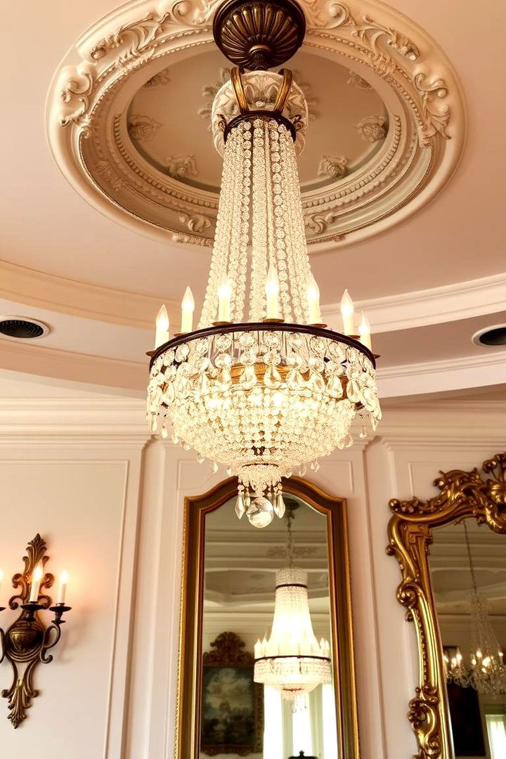 Ornate Chandeliers and Lighting - 22 Victorian Bedroom Ideas