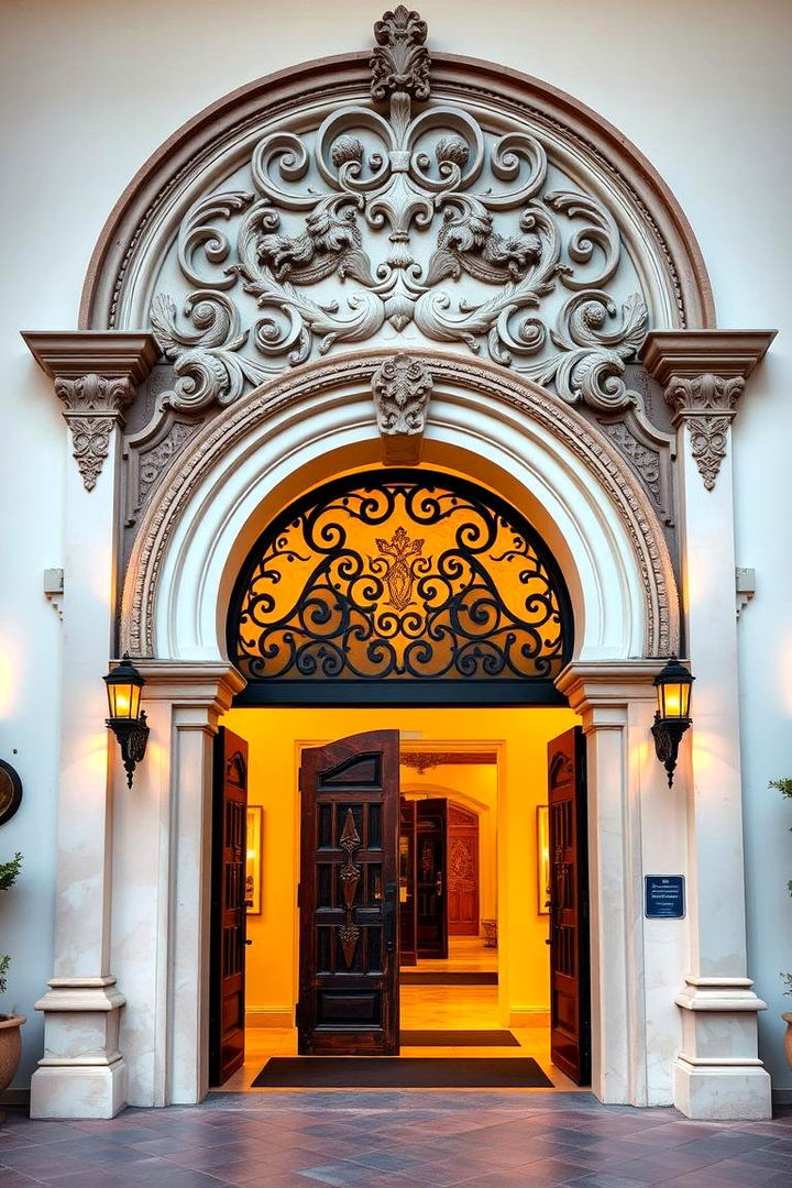 Ornate Entrances with Arched Doorways - 22 spanish colonial revival architecture