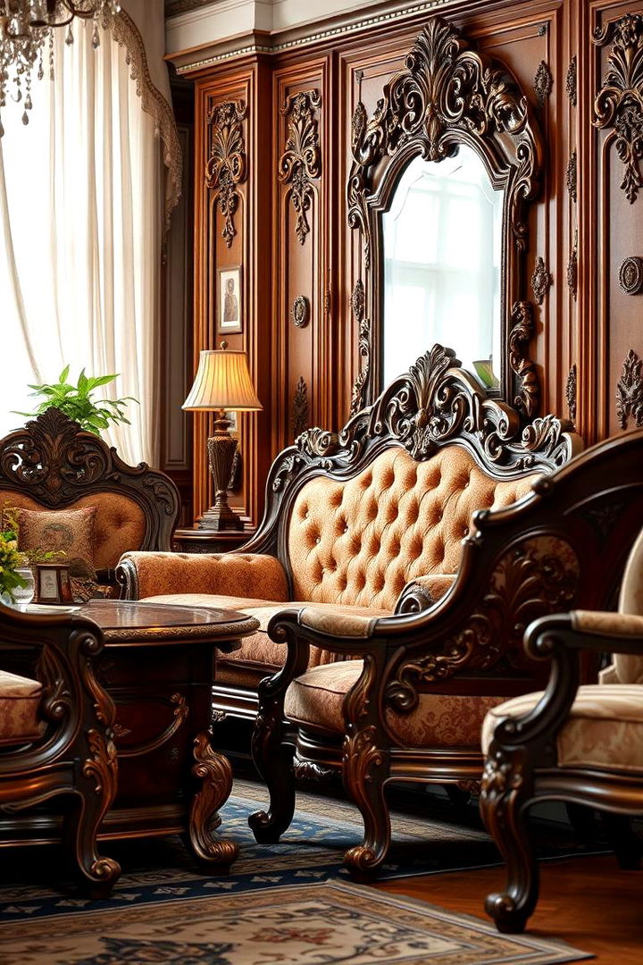 Ornate Furniture Designs - 22 1922s Living Room Design Ideas