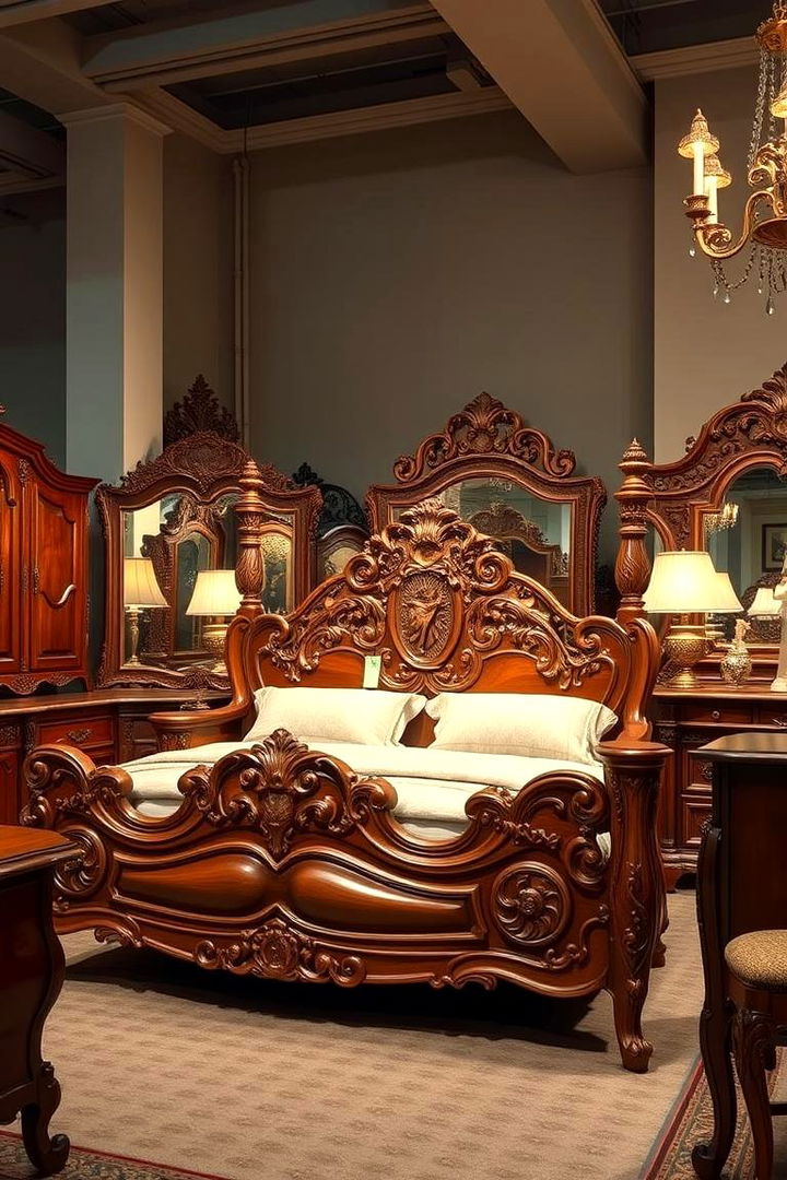 Ornate Furniture Selection - 22 Blair Waldorf Bedroom