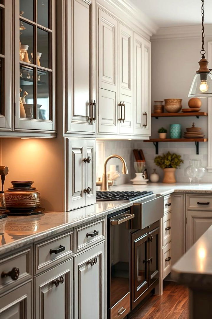 Ornate Hardware and Fixtures - 22 Art Deco Kitchen Ideas