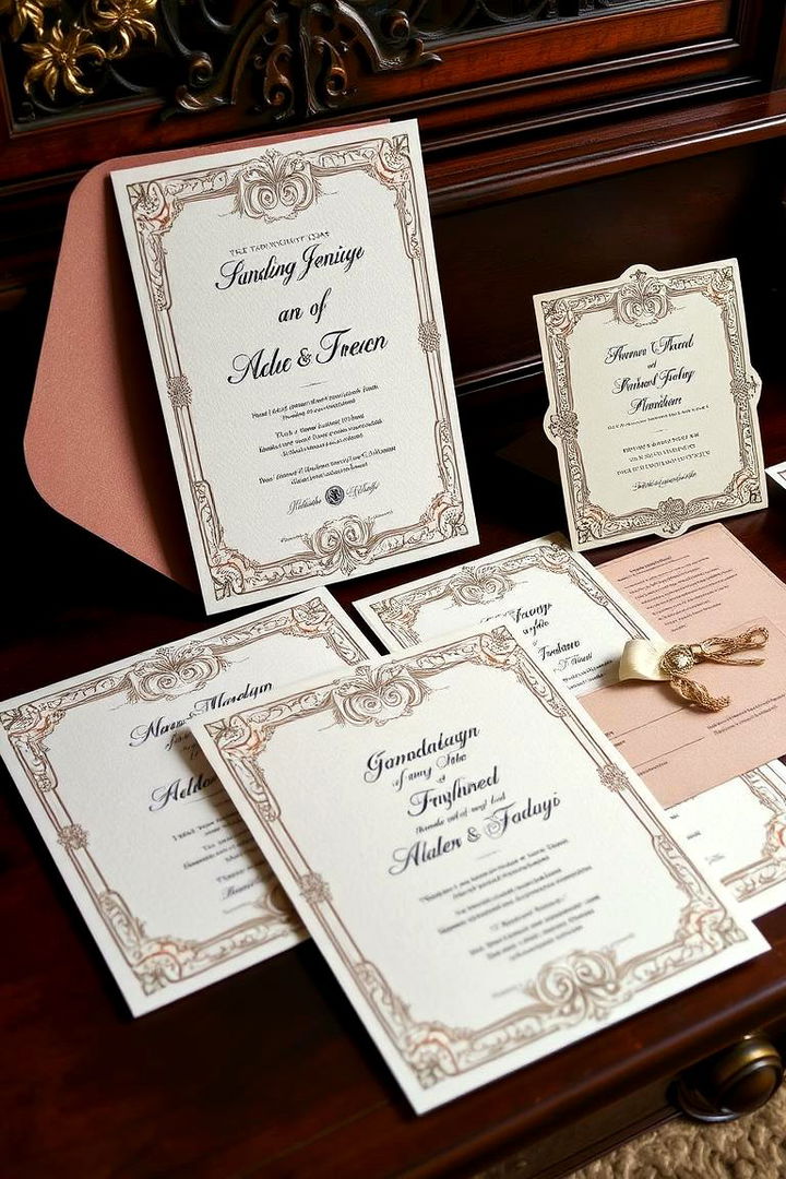 Ornate Invitations - 22 Classic Wedding Ideas