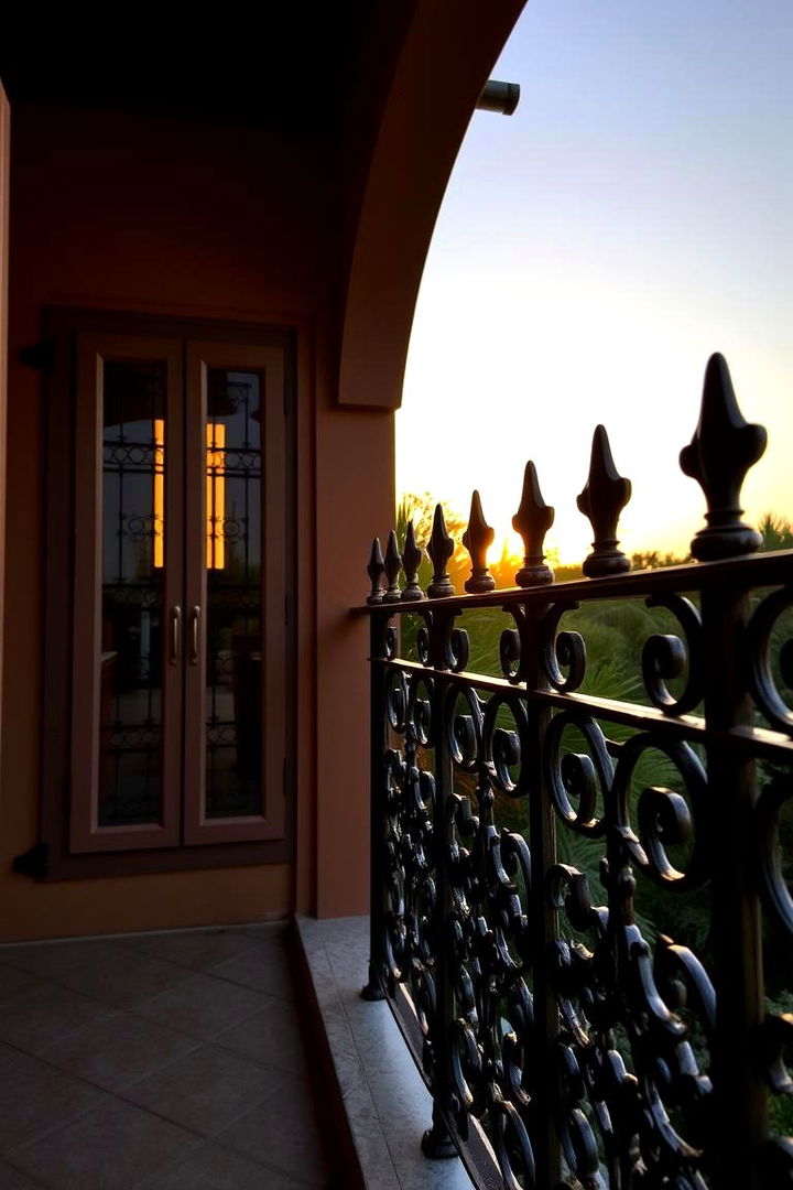 Ornate Ironwork Detailing - 22 Mexican Style House Design Ideas