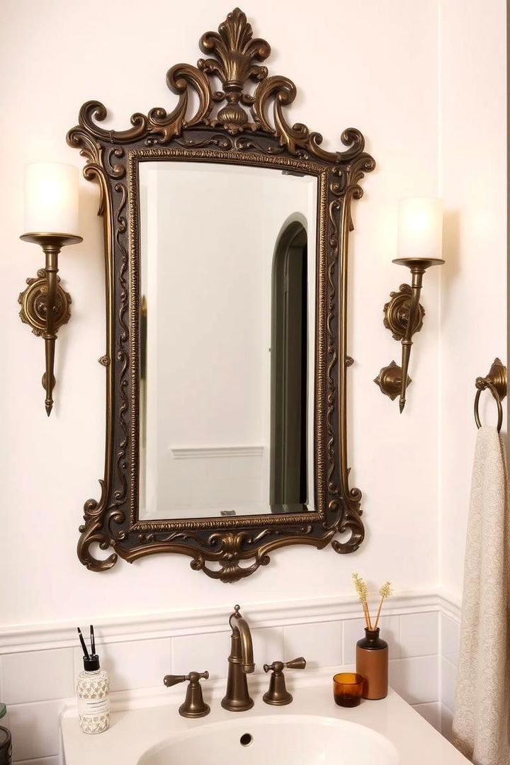 Ornate Mirrors and Frames - 22 Traditional Bathroom Ideas