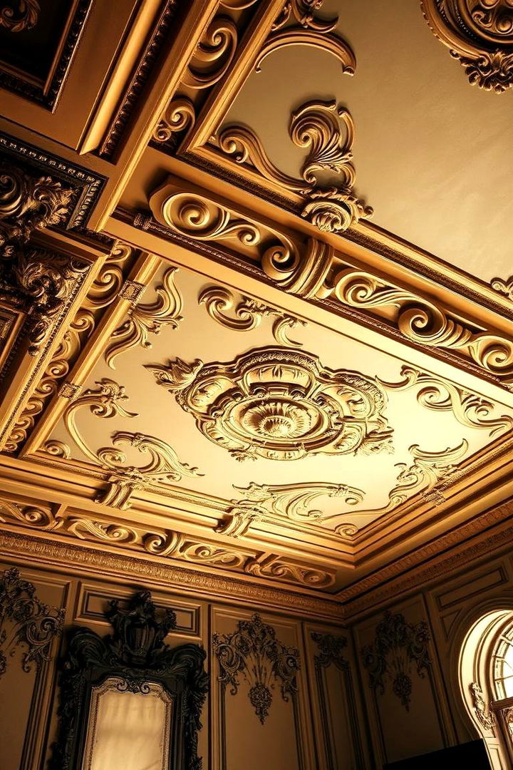 Ornate Victorian Crown Molding - 22 Crown Molding Ideas