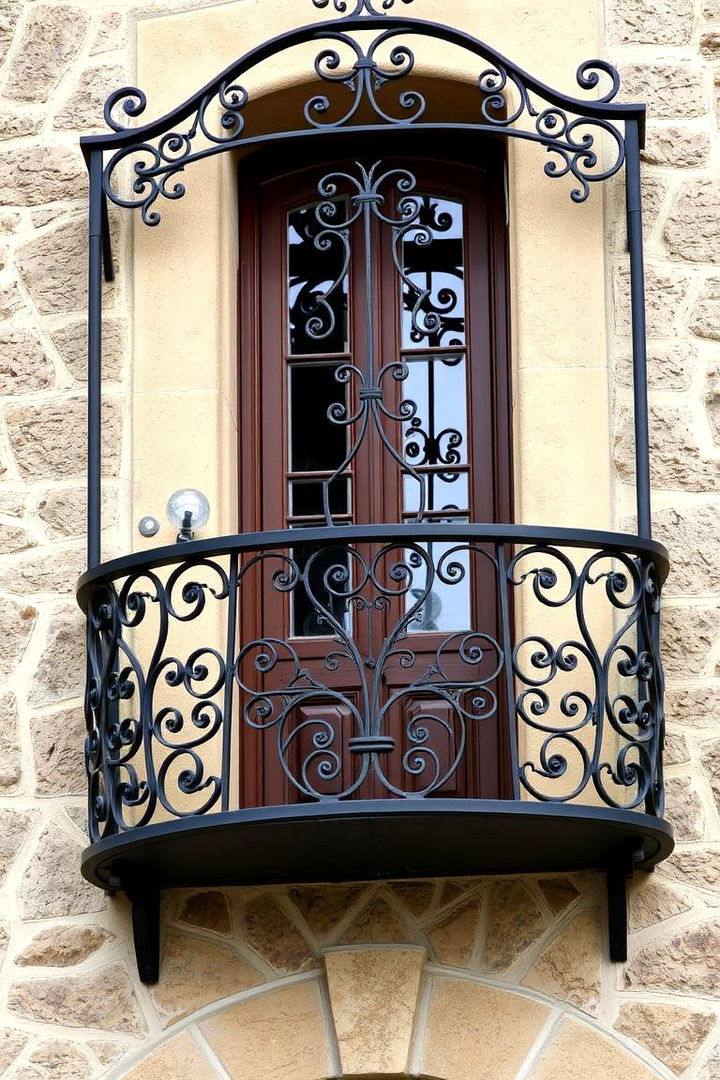 Ornate Wrought Iron Accents - 22 Mediterranean Patio Ideas