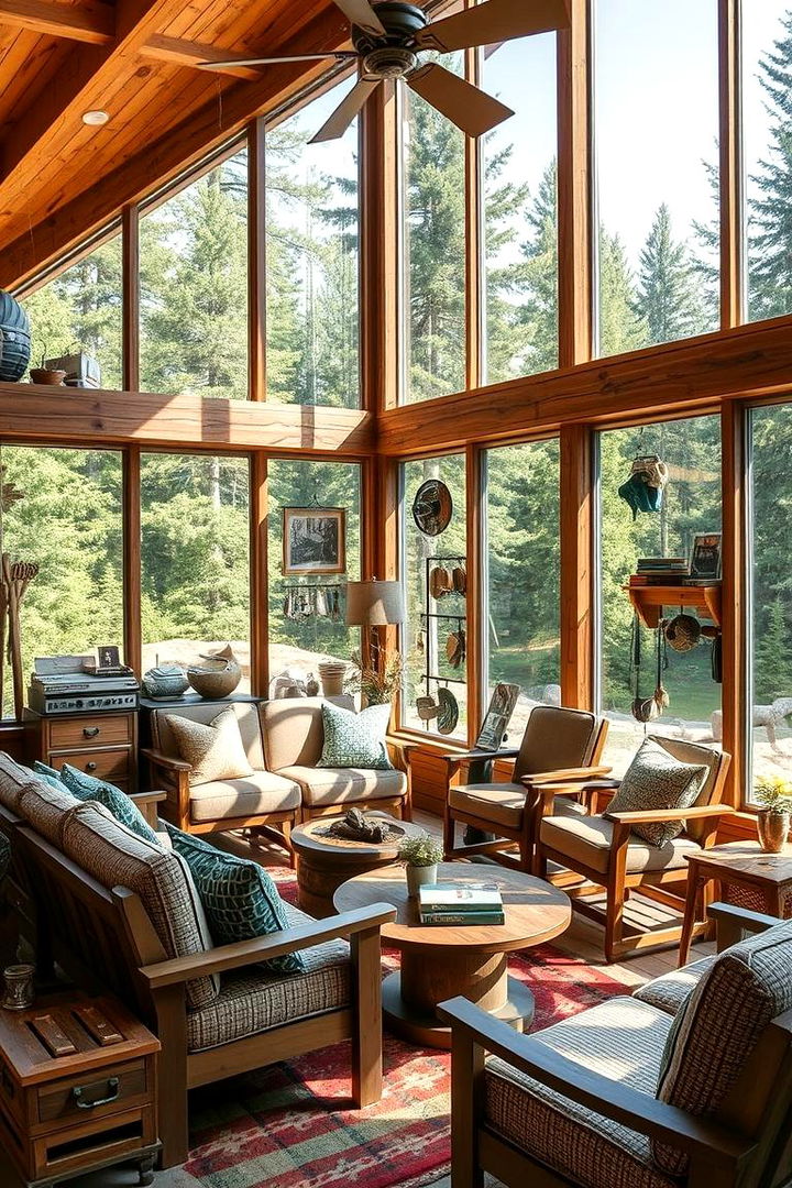 Outdoor Adventure Lounge - 22 Hunting Room Ideas