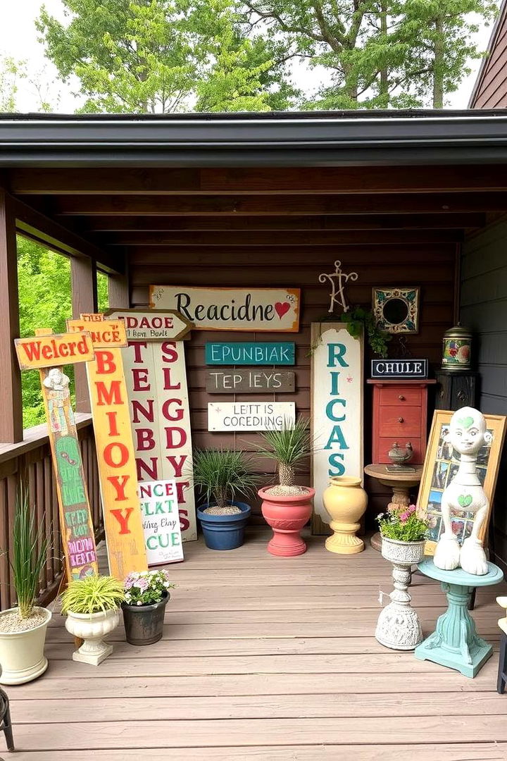 Outdoor Art Display Ideas - 22 Backyard Deck Ideas on a Budget