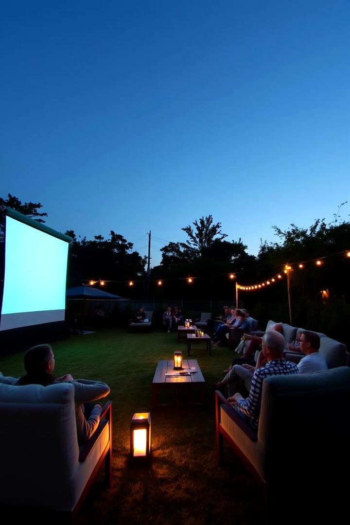 Outdoor Cinema Experience - 22 Backyard Oasis Ideas