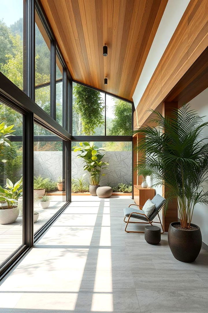 Outdoor Connection Interiors - 22 Townhouse Interior Design Ideas