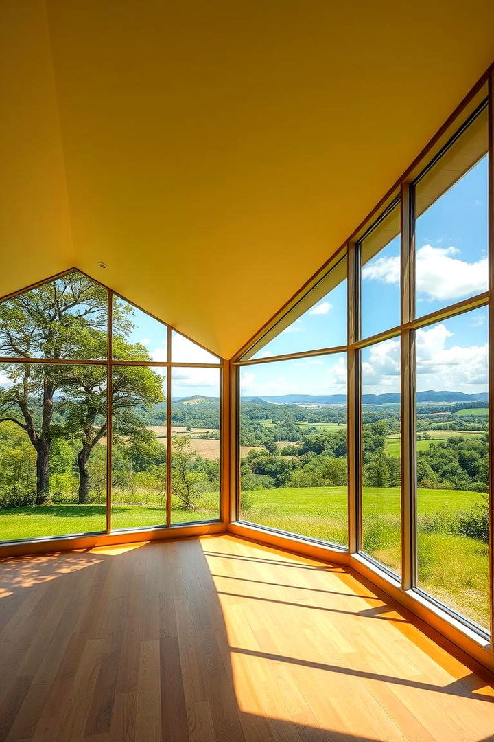 Outdoor Connection Views - 22 Country Living Room Ideas