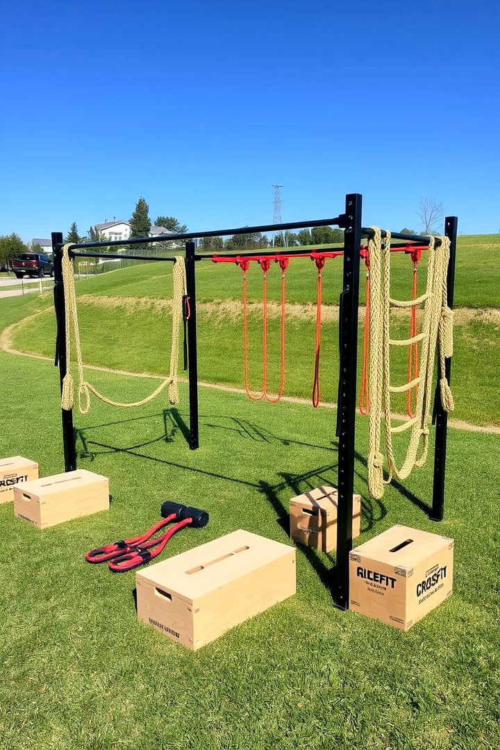 Outdoor CrossFit Grid - 22 Outdoor Gym Ideas