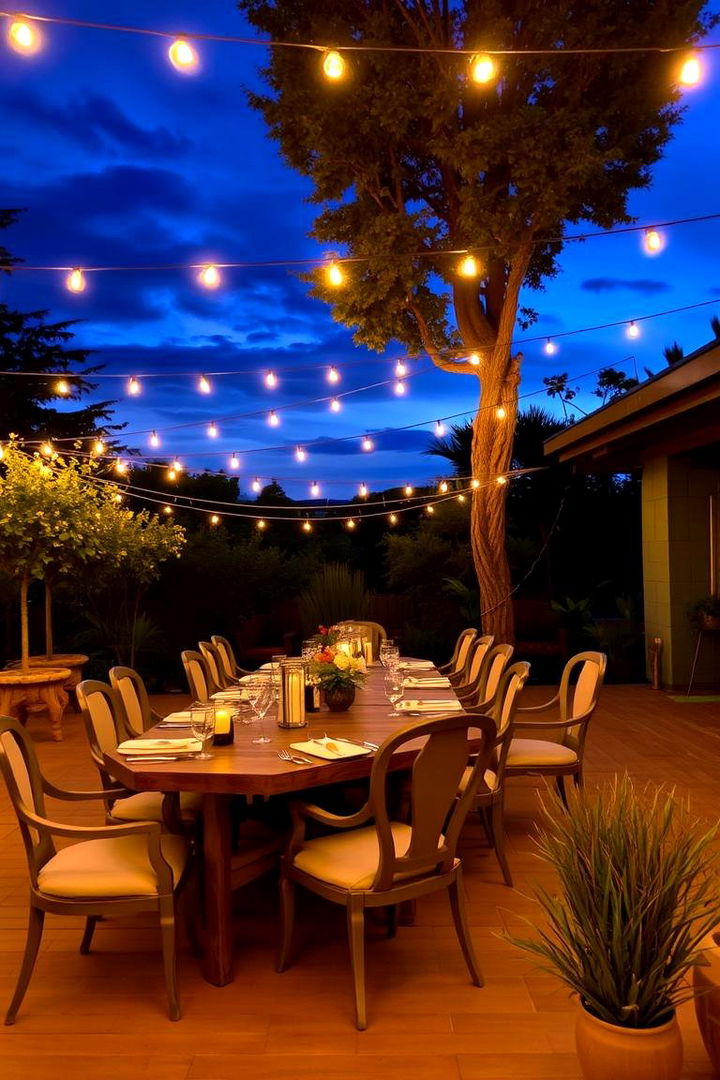 Outdoor Dining Area - 22 Backyard Ideas