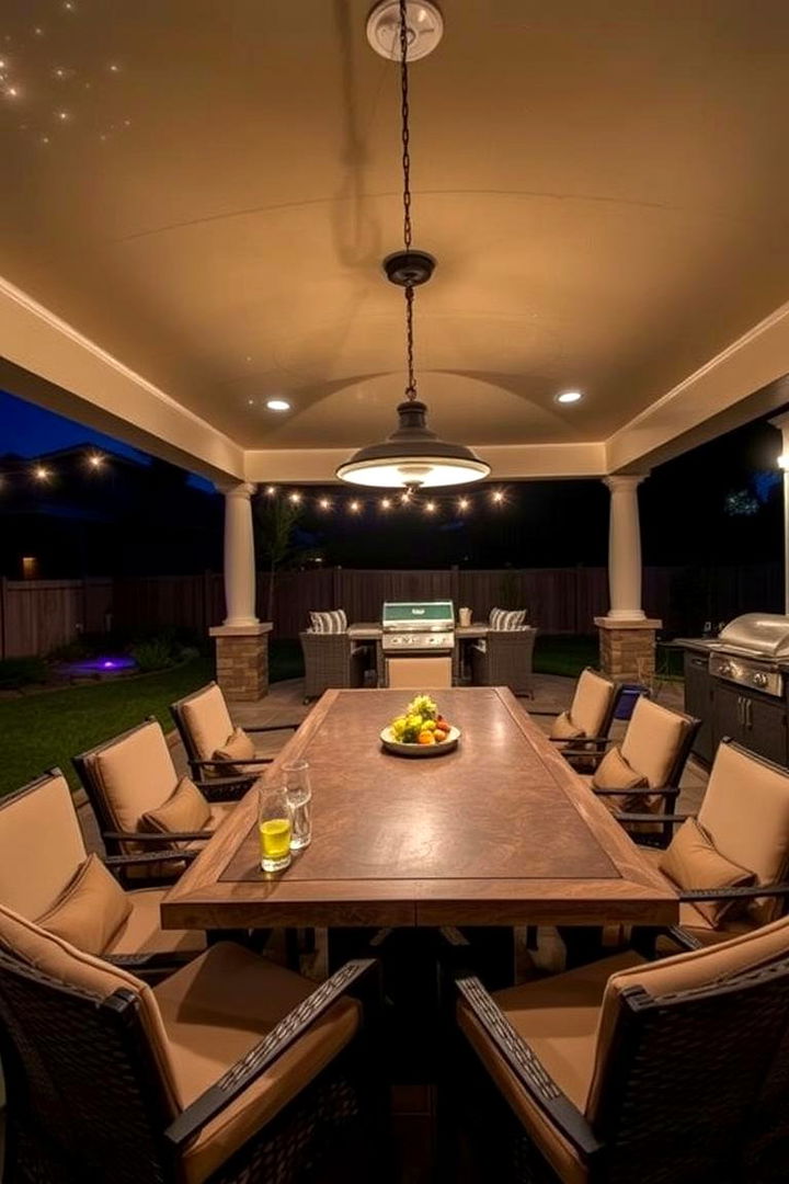 Outdoor Dining Area - 22 Backyard Oasis Ideas