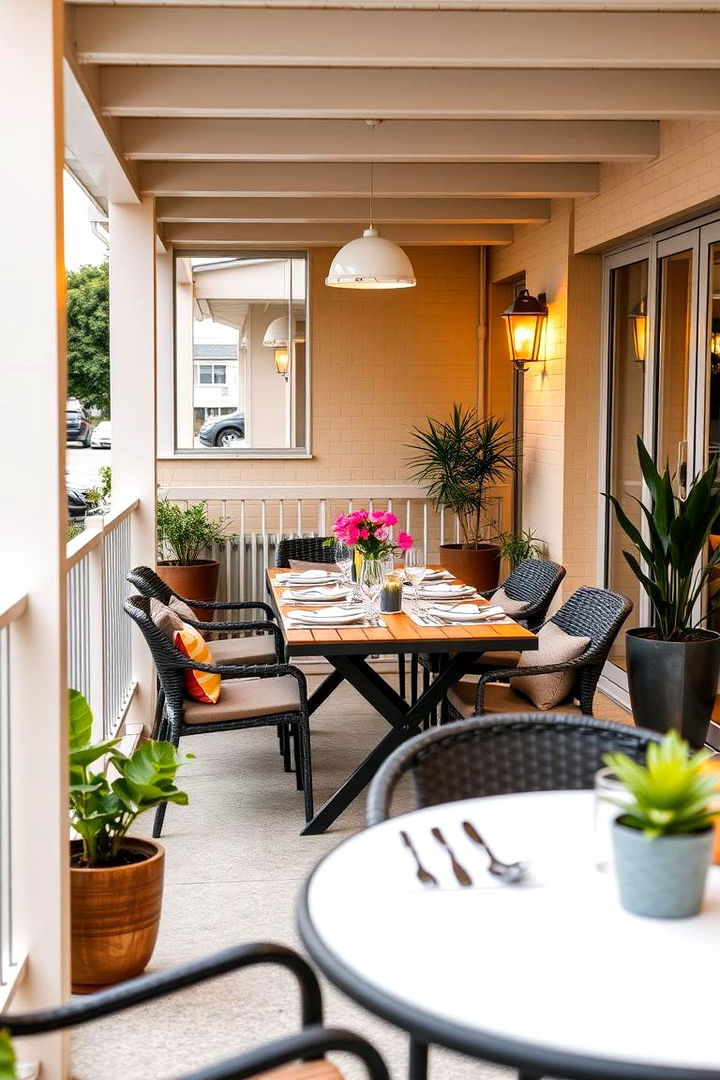 Outdoor Dining Excellence - 22 French Balcony Ideas