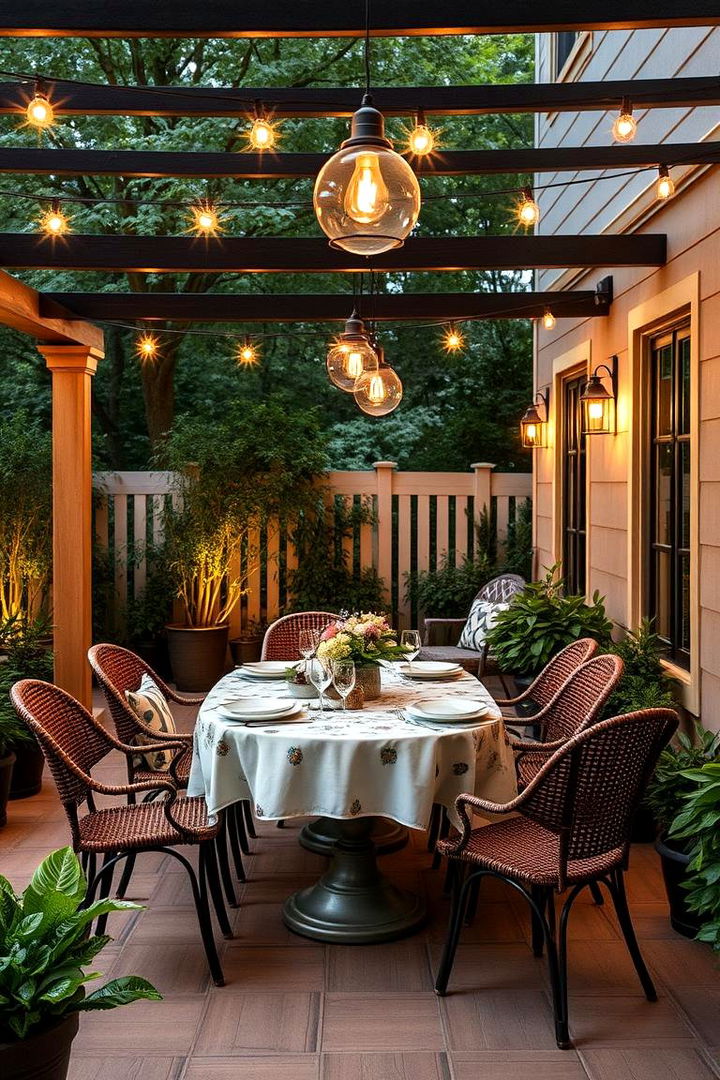 Outdoor Dining Experience - 22 Covered Patio Ideas