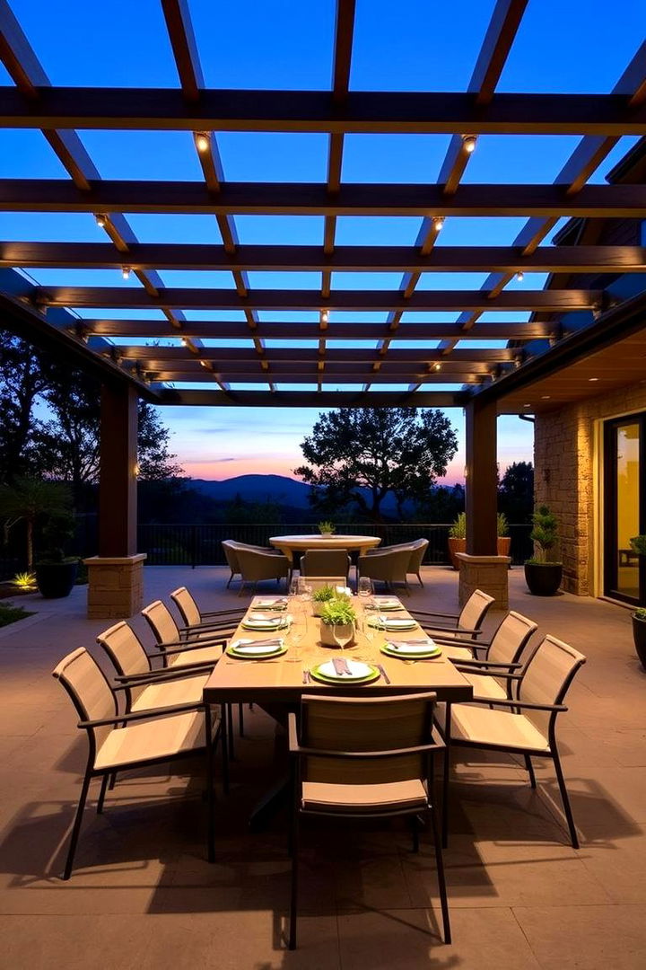 Outdoor Dining Experience - 22 Patio With a Pergola Ideas