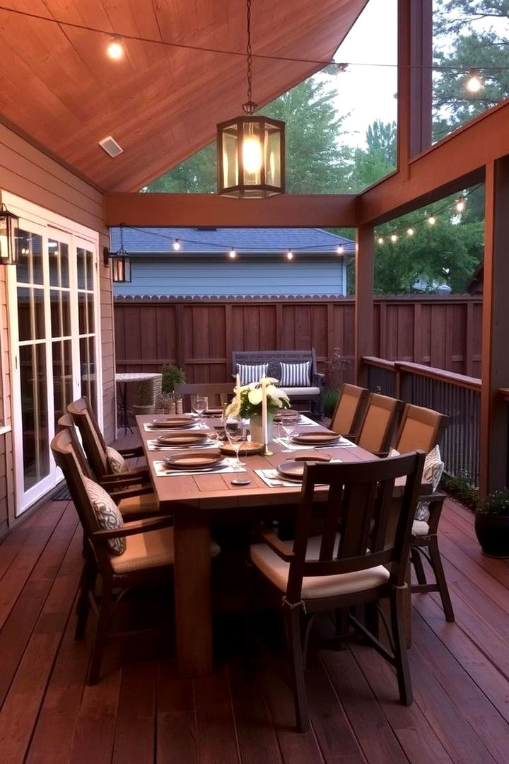 Outdoor Dining Experience - 22 Back Porch Ideas