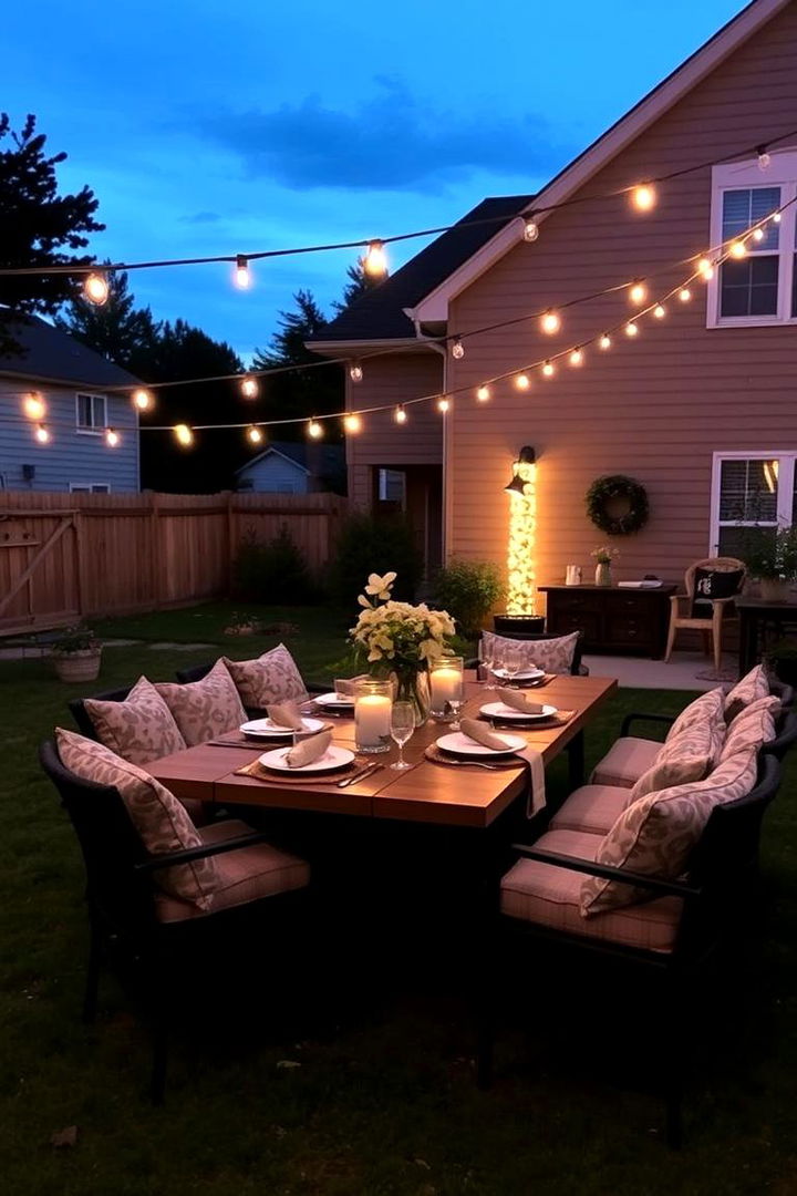 Outdoor Dining and Entertaining Space - 22 Front Yard Patio Ideas