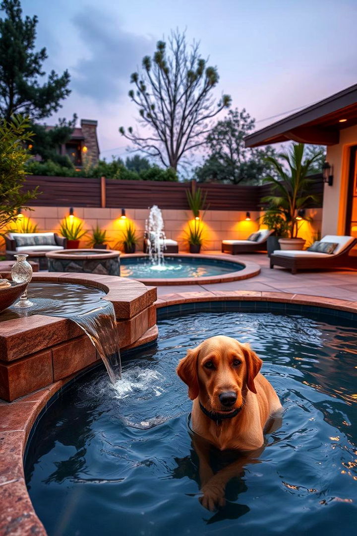 Outdoor Dog Spa Area - 22 Dog Balcony Ideas