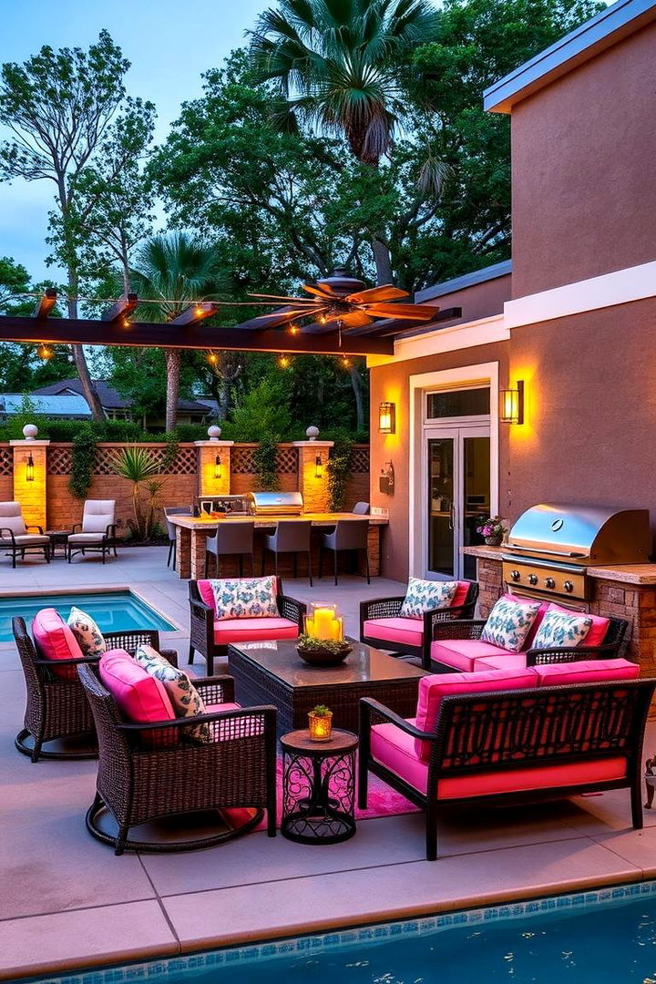 Outdoor Entertainment Areas - 22 Above-ground Pool With Deck Ideas