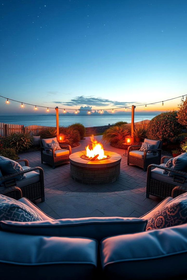 Outdoor Fire Pit Experiences - 22 Coastal Garden Ideas