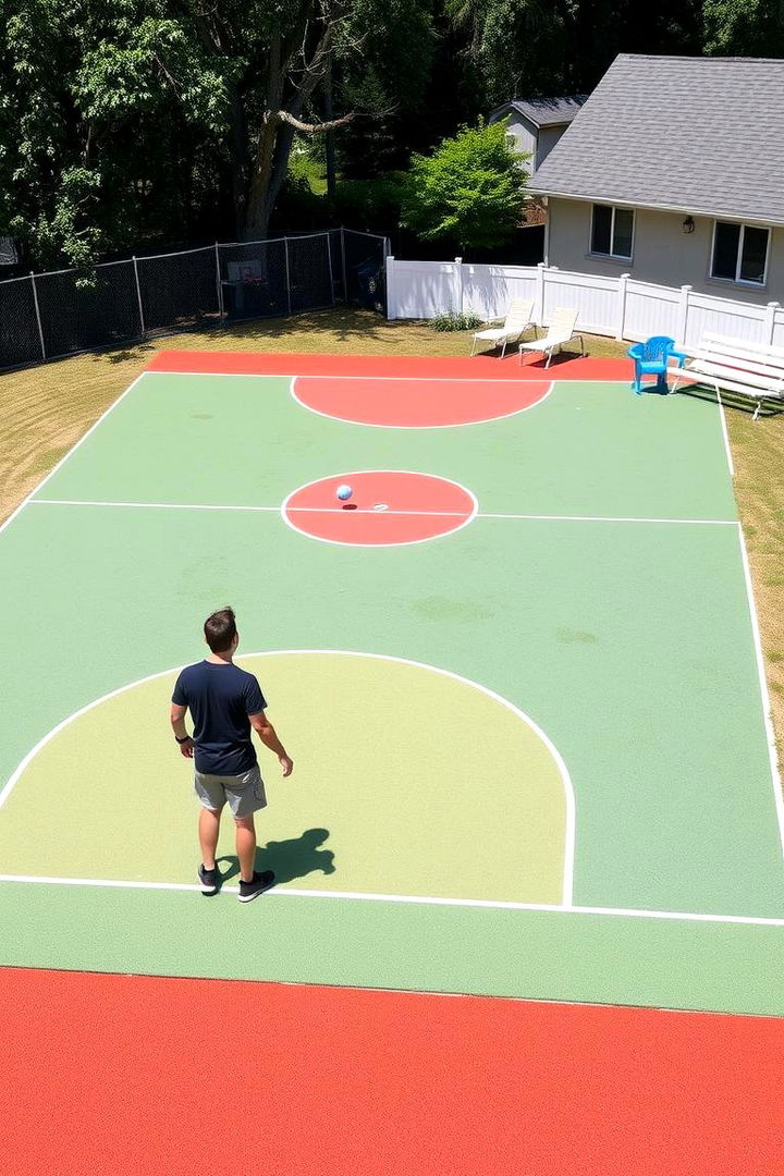 Outdoor Game Zone - 22 Large Backyard Ideas