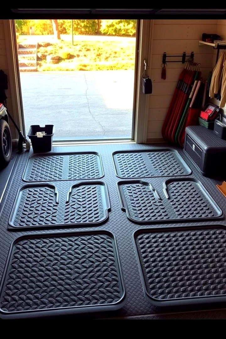 Outdoor Garage Floor Mats Elegance - 22 Garage Flooring Ideas