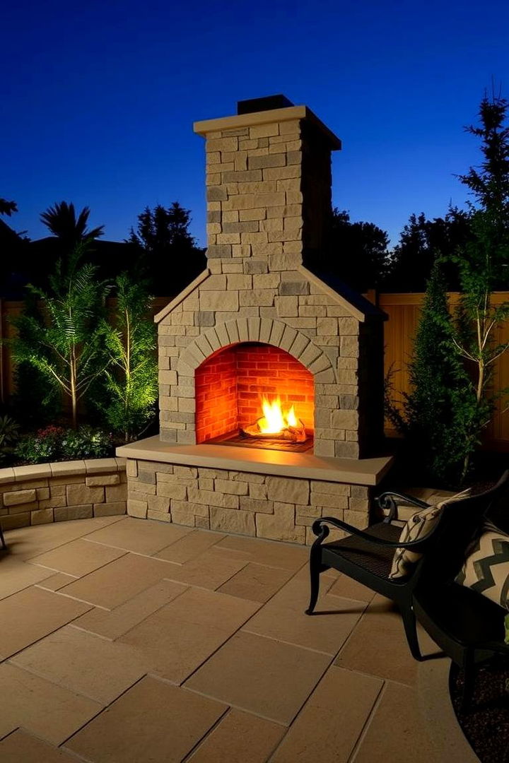 Outdoor Hearth Fireplace - 22 Fireplace Ideas