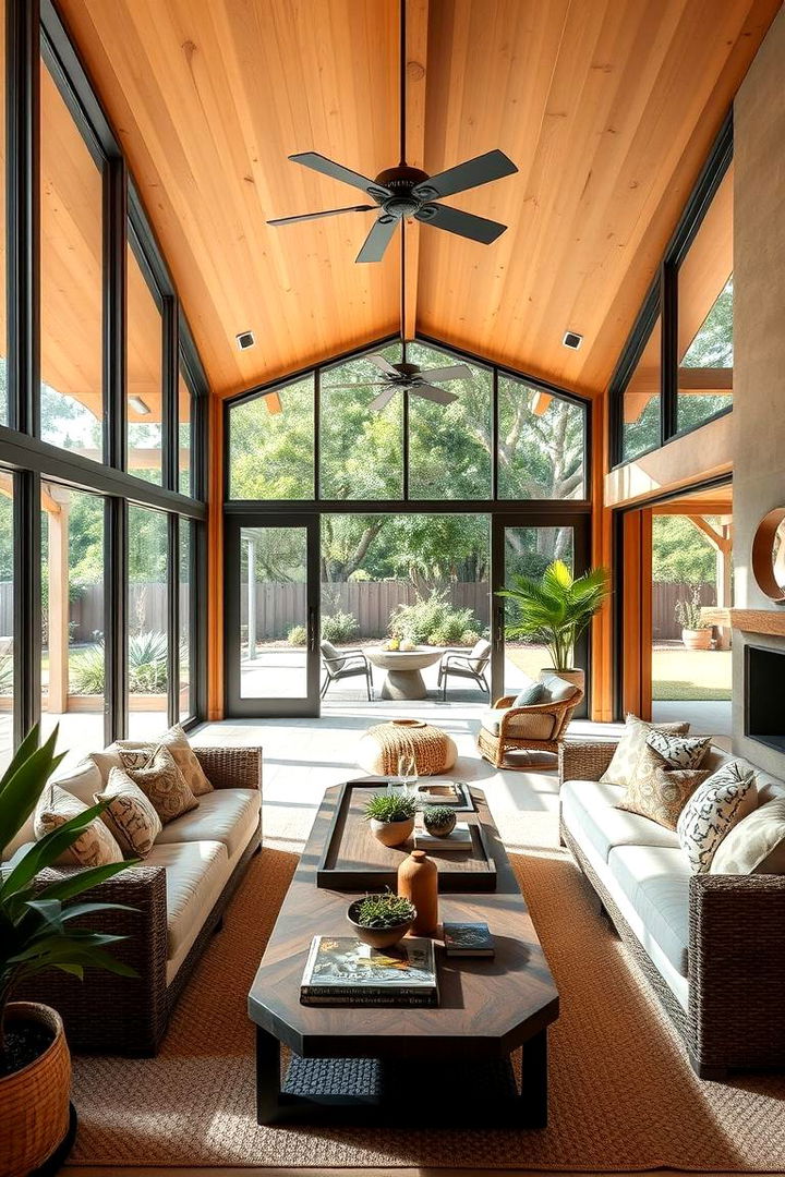 Outdoor Indoor Connection - 22 Family Room Ideas
