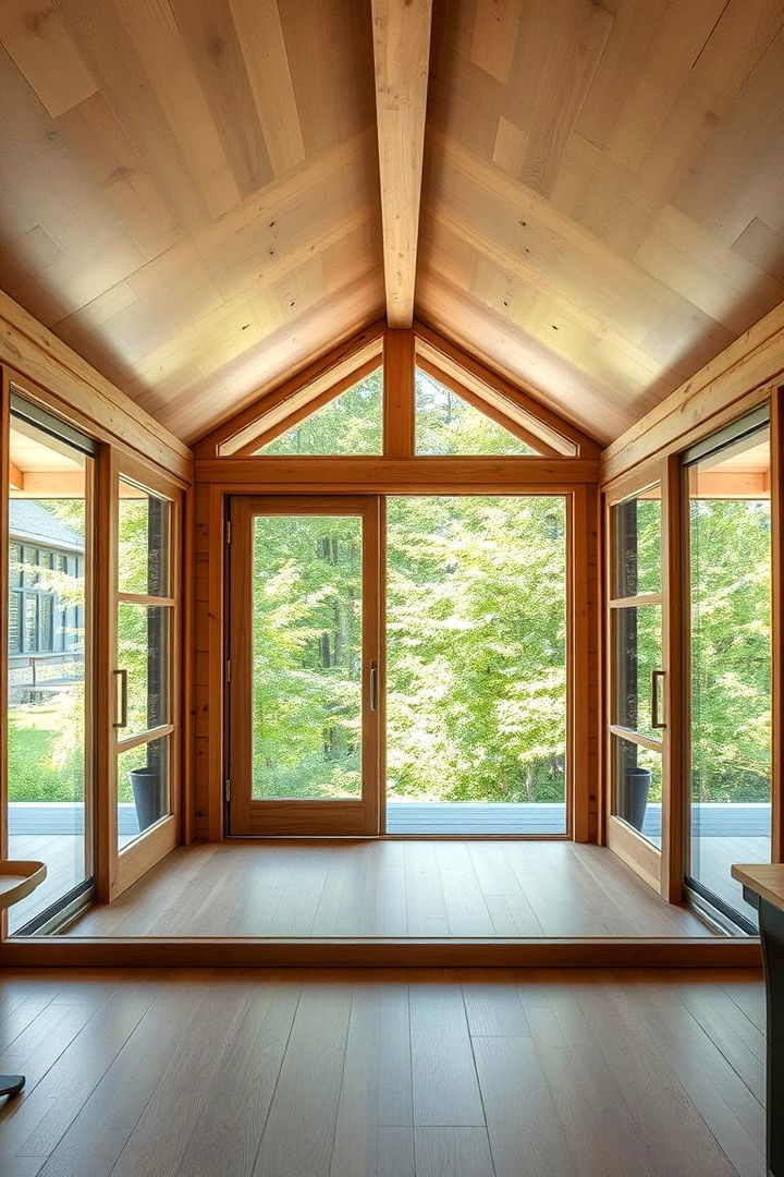 Outdoor Indoor Connection - 22 Cabin Decor Ideas