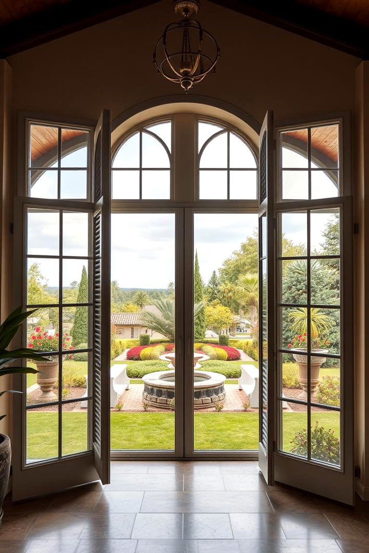 Outdoor Indoor Flow - 22 spanish style windows