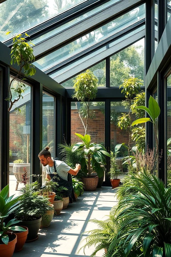 Outdoor Indoor Fusion Plant Arrangements - 22 Ways Decorating With Plants