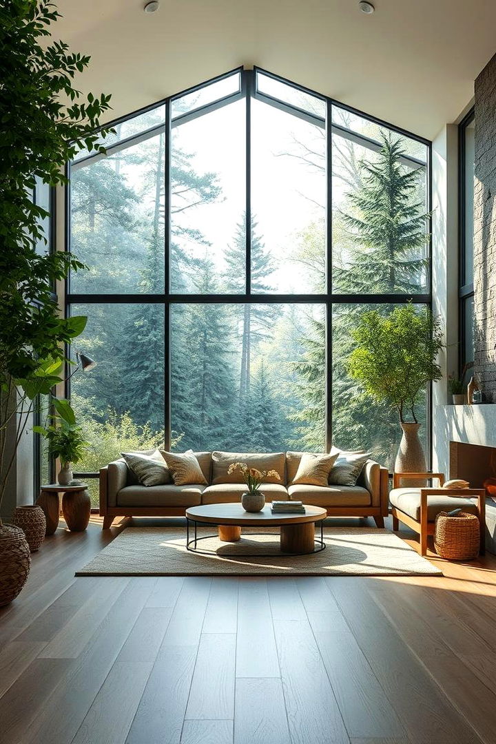 Outdoor Inspiration Indoors - 22 Forest Green Living Room Ideas