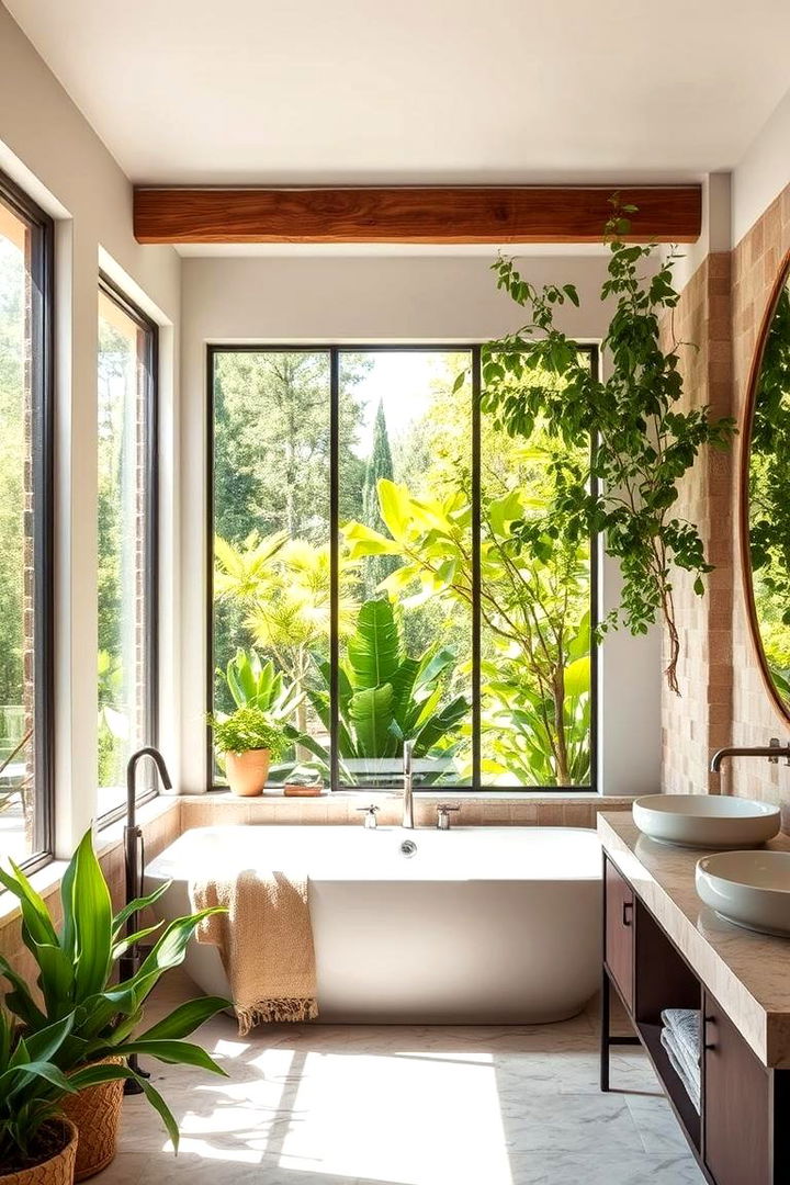 Outdoor Inspired Elegance - 22 Spanish Style Bathroom Ideas
