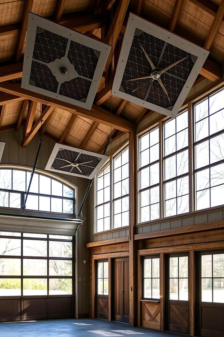 Outdoor Inspired Ventilation - 22 Rustic Garage Ideas
