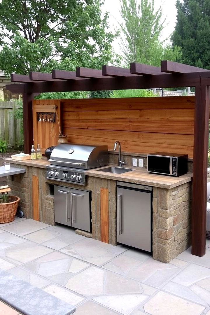 Outdoor Kitchen Experience - 22 L Shaped Backyard Ideas