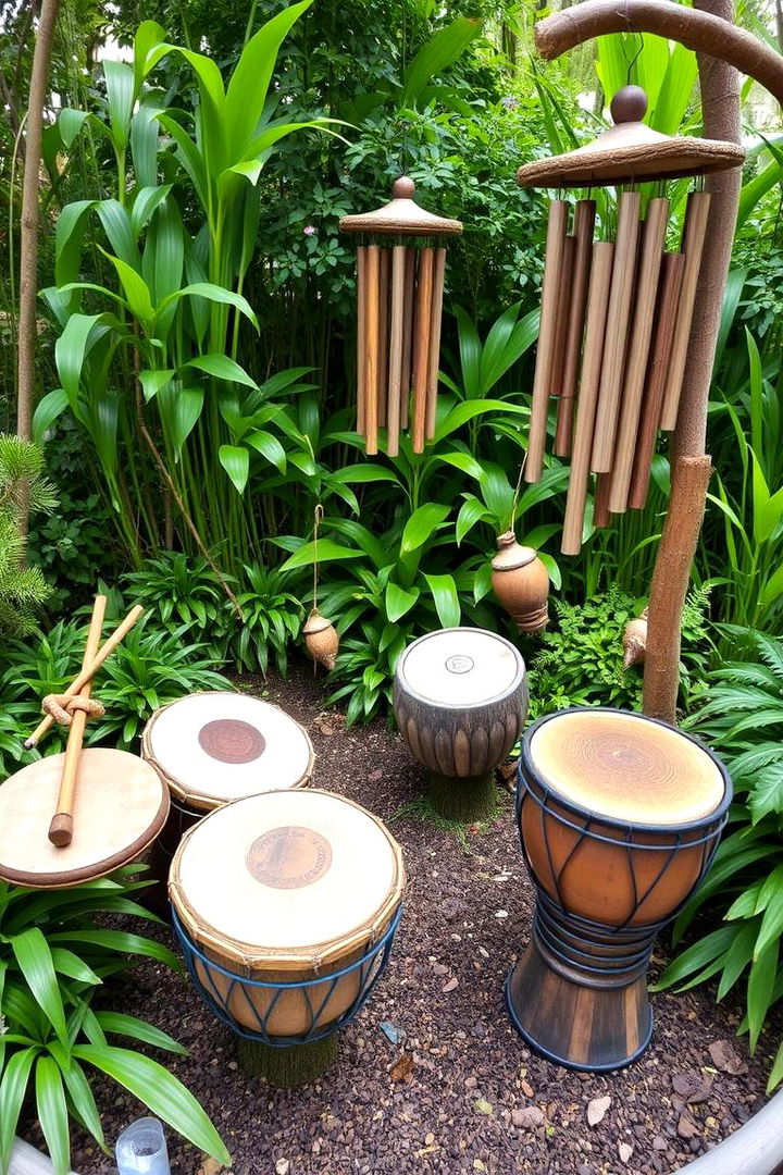 Outdoor Musical Instruments - 22 Eyfs Outdoor Area Ideas